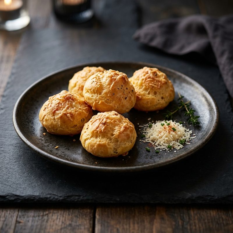 Parmesan Gougères