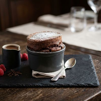 Dark Chocolate Soufflé