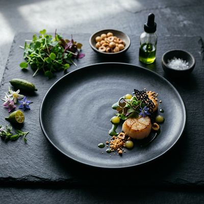 Plating: Composition and Negative Space